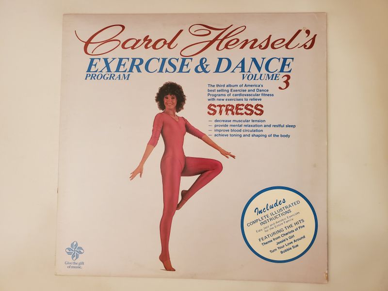 Carol Hensel Exercise & Dance Program Volume 3 vinyl record